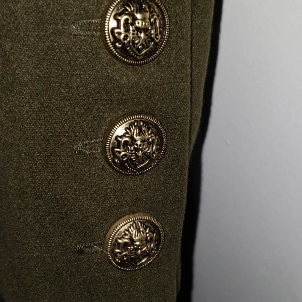 🏆Host Pick Forever 21 olive green coat - Picture 6 of 8